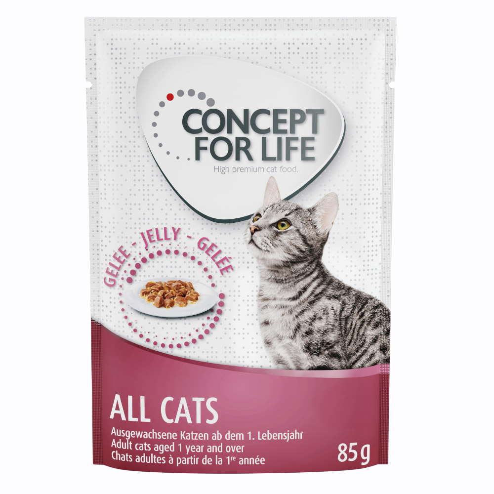 Sparpaket Concept for Life 24 x 85 g - All Cats in Gelee Sparpaket Concept for Life 24 x 85 g - All Cats in Gelee von Concept for Life