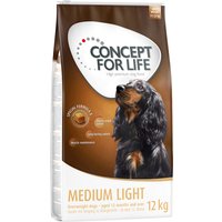 Sparpaket Concept for Life Hundefutter - Medium Light (2 x 12 kg) von Concept for Life