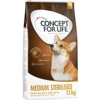 Sparpaket Concept for Life Hundefutter - Medium Sterilised (2 x 12 kg) von Concept for Life