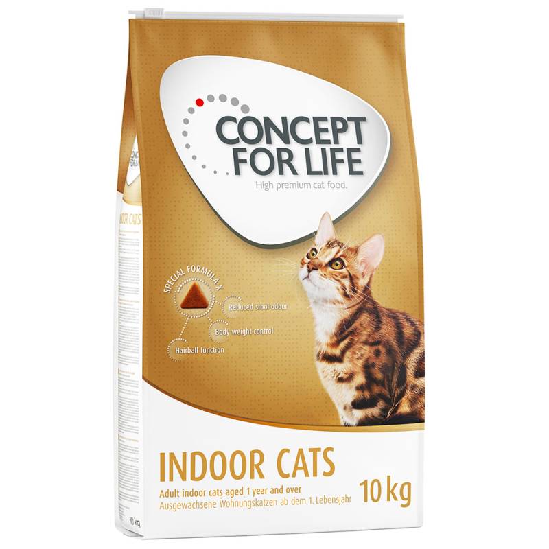 Sparpaket Concept for Life Trockennahrung zum Vorteilspreis - Indoor Cats (2 x 10 kg) von Concept for Life