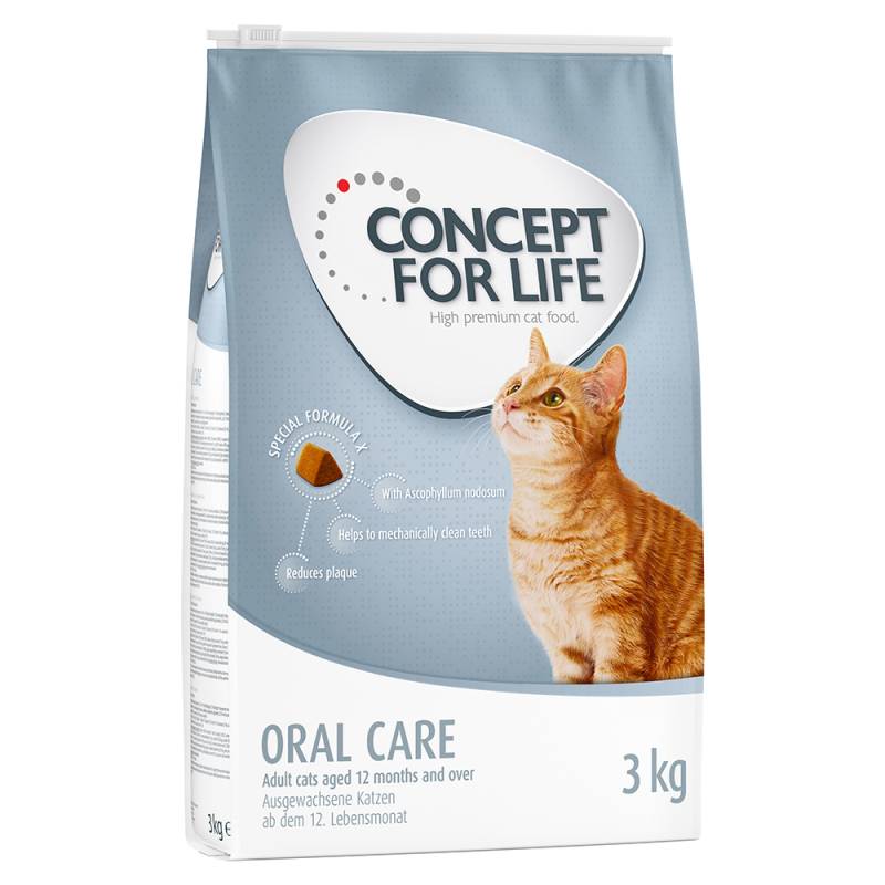Sparpaket Concept for Life Trockennahrung zum Vorteilspreis - Oral Care (3 x 3 kg) von Concept for Life