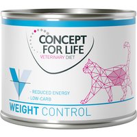 Sparpaket Concept for Life Veterinary Diet 24 x 200 g/185 g - Weight Control 24 x 200 g von Concept for Life VET