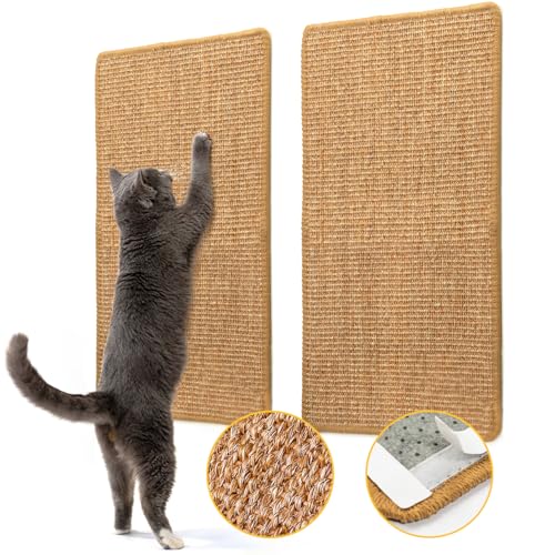 Conlun Kratzmatte Katze Wand,Natürlich Sisal Kratzteppich Katze,Horizontale Kratzmatte für Katzen,Katzenboden Kratzpad,Katzen Kratzmöbel,Ecken Kratzschutz für Sofas&Couch(M, 59x39 cm) Conlun Kratzmatte Katze Wand,Natürlich Sisal Kratzteppich Katze,Horizontale Kratzmatte für Katzen,Katzenboden Kratzpad,Katzen Kratzmöbel,Ecken Kratzschutz für Sofas&Couch(M, 59x39 cm) von Conlun
