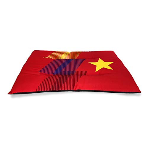 Consentida CN205356 Mundial Matratze, 85 x 63 cm, XL, rot/gelb von Consentida