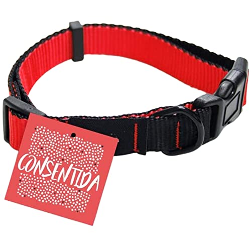 Consentida CN205429 Halskette Basic T-2, 28-45 x 1.5 cm, M, rot von Consentida