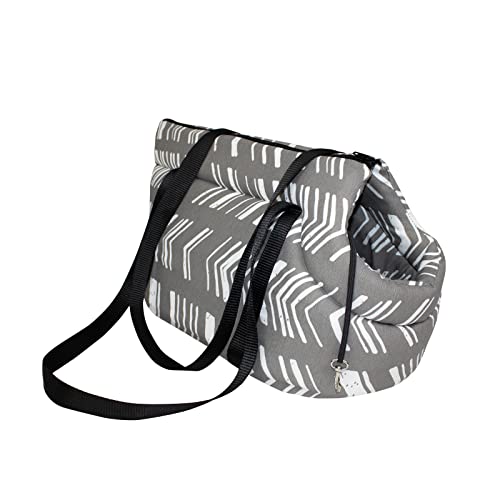 Consentida Transporttasche für Hunde T2 - Wild Territory - 44 x 25 x 27 cm - Größe S - gepolsterte Struktur mit Öffnung vorne - Zubehör für Hunde, Mehrfarbig von Consentida