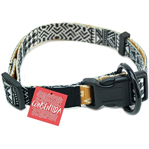 Consentida cn205598 Halskette Security Printed Eclectic T-3, 33-50 x 2 cm, S, Schwarz und Weiß Consentida cn205598 Halskette Security Printed Eclectic T-3, 33-50 x 2 cm, S, Schwarz und Weiß von Consentida