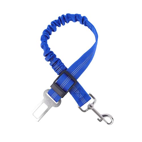 Coogime Hundegurt fürs Auto, Hundegurt fürs Auto Sicherheitsgeschirr Einstellbarer mit Universalstecker, Hundesicherheitsgeschirr für alle Hunde und Katzen (Blue) von Coogime
