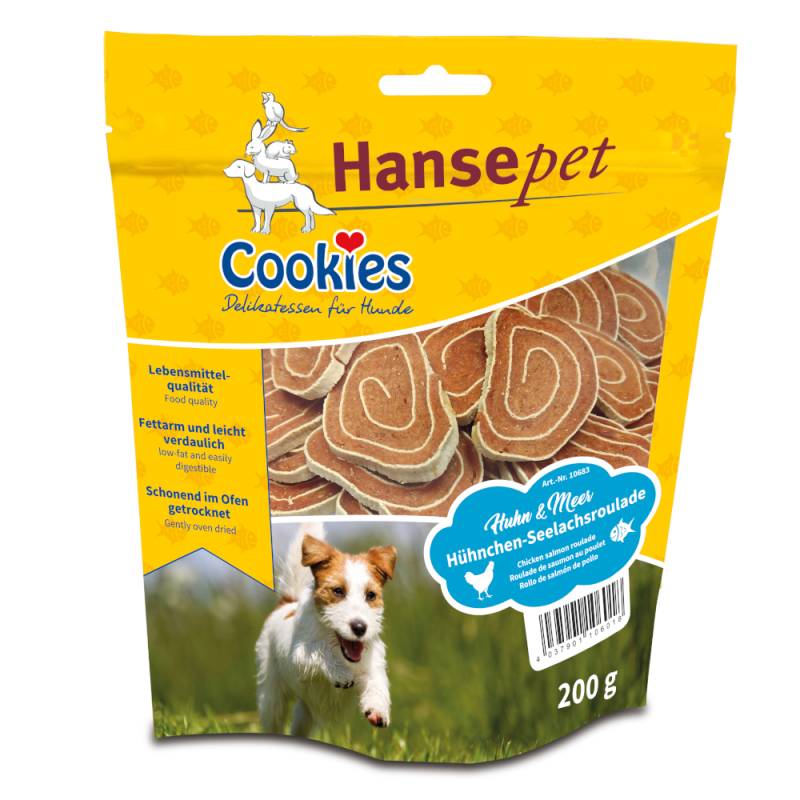 Mischpaket: 2 x 200 g Cookies Delikatess Fischvariationen - 2 Sorten von Cookie's