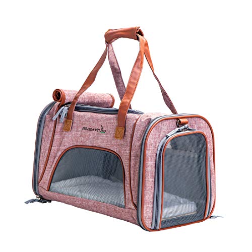 Cool&D Haustier Tasche Umhänge Tragetasche Transporttasche für Hunde Welpen Katze Öffnung in den Seiten und Obere von Cool&D