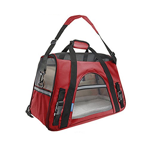 Cool&D Haustier Tasche Verstellbar Umhänge Tragetasche Transporttasche für Hunde Welpen Katze von Cool&D