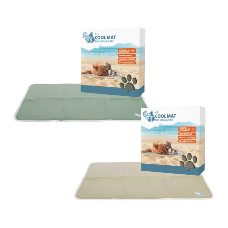 CoolPets Gel Cooling Mat - Olivgrün - XL von CoolPets