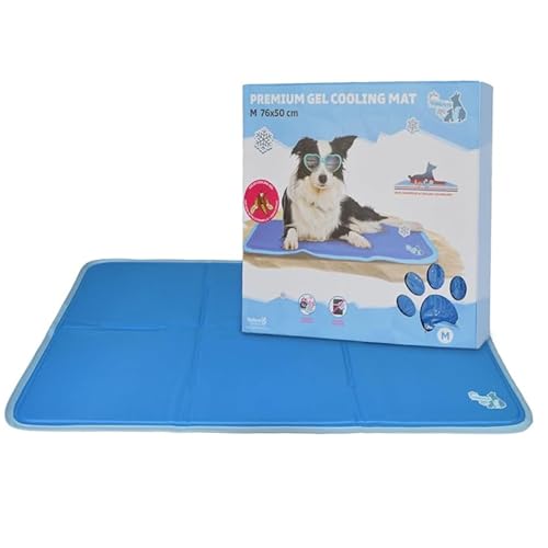 CoolPets Premium Kühlmatte Hund M - 75 x 50 cm - Kühlung für Hunde - Hundematte zum Kühlen - rutschfeste Matte - Mit Citronella und Eukalyptus CoolPets Premium Kühlmatte Hund M - 75 x 50 cm - Kühlung für Hunde - Hundematte zum Kühlen - rutschfeste Matte - Mit Citronella und Eukalyptus von CoolPets