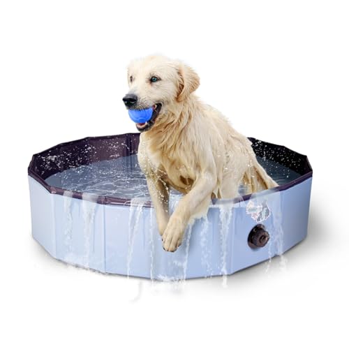 CoolPets Splash Dog Pool - Kühlungspool für Hunde - Hundepool - Hundebad - Spielerische Abkühlung - ø 80 x 20 cm - Small CoolPets Splash Dog Pool - Kühlungspool für Hunde - Hundepool - Hundebad - Spielerische Abkühlung - ø 80 x 20 cm - Small von CoolPets