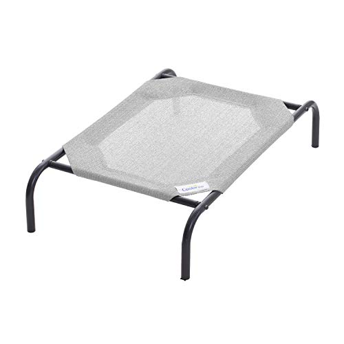 Coolaroo The Original Cooling Erhöhtes Hundebett, für drinnen und draußen, klein, Grau Coolaroo The Original Cooling Erhöhtes Hundebett, für drinnen und draußen, klein, Grau von Coolaroo