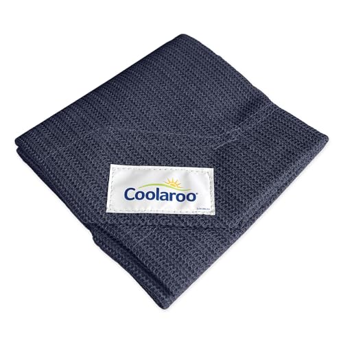 Coolaroo The Original Kühlendes erhöhtes Hundebett, Ersatzbezug, Größe M, Marineblau von Coolaroo