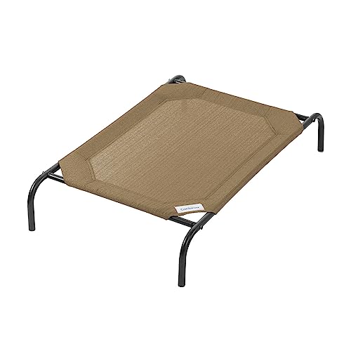 Coolaroo Gale Pacific Erhöhtes Hundebett, mittelgroß, muskatbraun von Coolaroo