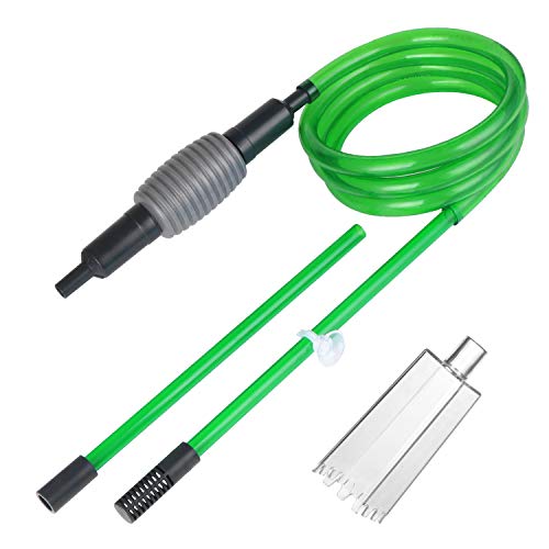 Coolty Aquarium Reiniger, Syphon Fisch Tank Kiesreiniger, Aquarium Wasserwechsler für Wasserwechsel und Filter Sandreinigung Coolty Aquarium Reiniger, Syphon Fisch Tank Kiesreiniger, Aquarium Wasserwechsler für Wasserwechsel und Filter Sandreinigung von Coolty