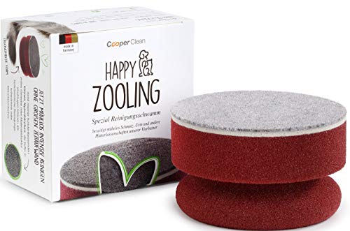 Cooper Clean Insta-Schwamm Happy Zooling Reinigungsschwamm Tierhaarentferner für Hundehaare und Katzenhaare Haustier Flecken porentief entfernen Kleidung Sofa Teppich Auto Bett Zuhause und auf Reisen Cooper Clean Insta-Schwamm Happy Zooling Reinigungsschwamm Tierhaarentferner für Hundehaare und Katzenhaare Haustier Flecken porentief entfernen Kleidung Sofa Teppich Auto Bett Zuhause und auf Reisen von Cooper Clean