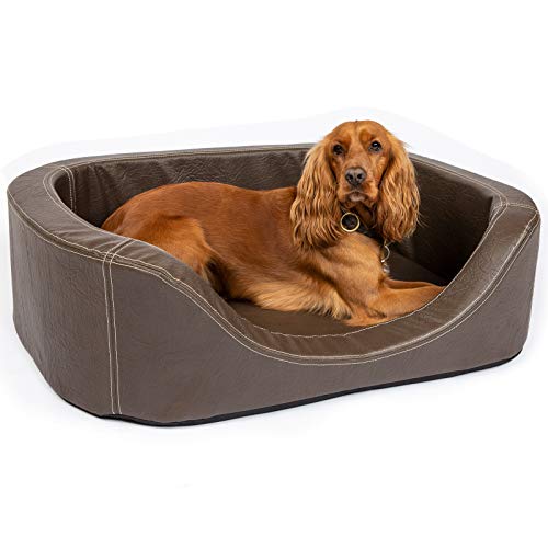 CopcoPet - Hundebetten Hundebett Stella Antik Braun 100 x 80 x 10 cm von CopcoPet