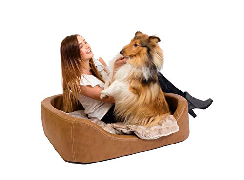 CopcoPet - Hundebetten Hundebett Stella Antik Grau 100 x 80 x 10 cm von CopcoPet - Hundebetten