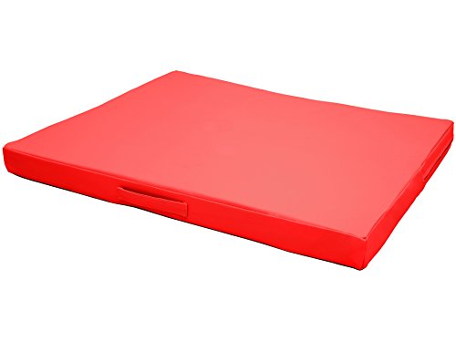 CopcoPet Hundematte Jumbo Orthopädisch Rot 80 x 60 x 8 cm – Robustes Kunstleder – Waschbar, rutschfest & pflegeleicht – Für kleine Hunde, Wohnung, Garten, Transportbox – Extra dick CopcoPet Hundematte Jumbo Orthopädisch Rot 80 x 60 x 8 cm – Robustes Kunstleder – Waschbar, rutschfest & pflegeleicht – Für kleine Hunde, Wohnung, Garten, Transportbox – Extra dick von CopcoPet