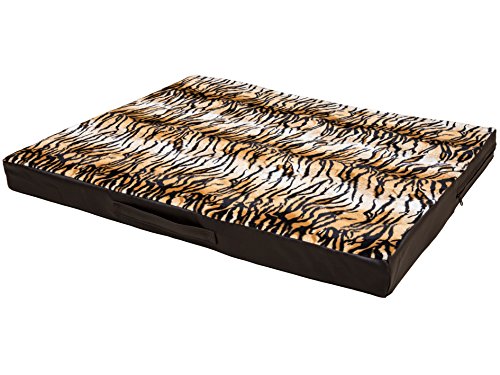 CopcoPet Hundematte Jumbo Orthopädisch 80 x 60 x 8 cm Tiger-Optik – Kuschelig, Waschbar, abwaschbar, rutschfest & pflegeleicht – Für kleine Hunde Zuhause, Wohnung, Transportbox – Extra dick CopcoPet Hundematte Jumbo Orthopädisch 80 x 60 x 8 cm Tiger-Optik – Kuschelig, Waschbar, abwaschbar, rutschfest & pflegeleicht – Für kleine Hunde Zuhause, Wohnung, Transportbox – Extra dick von CopcoPet