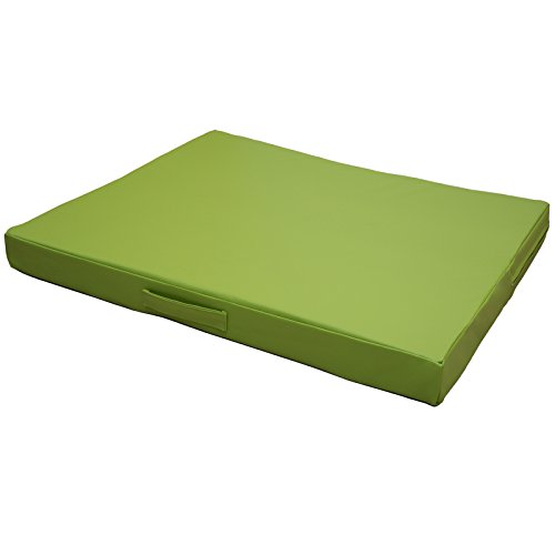 CopcoPet Hundematte Jumbo Orthopädisch Grün 110 x 80 x 8 cm – Robustes Kunstleder – Waschbar, rutschfest & pflegeleicht – Für mittelgroße Hunde, Wohnung, Garten, Transportbox – Extra dick CopcoPet Hundematte Jumbo Orthopädisch Grün 110 x 80 x 8 cm – Robustes Kunstleder – Waschbar, rutschfest & pflegeleicht – Für mittelgroße Hunde, Wohnung, Garten, Transportbox – Extra dick von CopcoPet