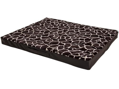 CopcoPet Hundematte Jumbo, 110 x 80 x 8cm, Giraffe - Optik, abwaschbares Hundebett aus kratzfestem Kunstleder, orthopädisches Hundekissen mit Viscoschaumfüllung CopcoPet Hundematte Jumbo, 110 x 80 x 8cm, Giraffe - Optik, abwaschbares Hundebett aus kratzfestem Kunstleder, orthopädisches Hundekissen mit Viscoschaumfüllung von CopcoPet