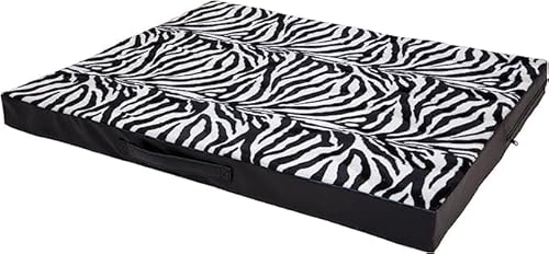 CopcoPet Hundematte Jumbo 90 x 70 x 8 cm Zebra-Optik – Kuschelig, Waschbar, abwaschbar, rutschfest & pflegeleicht – Für kleine Hunde Zuhause, Wohnung, Transportbox – Extra dick CopcoPet Hundematte Jumbo 90 x 70 x 8 cm Zebra-Optik – Kuschelig, Waschbar, abwaschbar, rutschfest & pflegeleicht – Für kleine Hunde Zuhause, Wohnung, Transportbox – Extra dick von CopcoPet