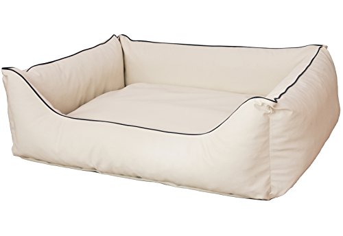 CopcoPet Rocco Orthopädisches Visco Hundebett Hundesofa Wendebett Kunstleder L/XL 100x80cm Beige CopcoPet Rocco Orthopädisches Visco Hundebett Hundesofa Wendebett Kunstleder L/XL 100x80cm Beige von CopcoPet