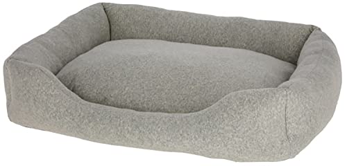 Coperani | Antibakterielles Kuschelbett für Hunde | Grau | 61 cm x 50  cm x 61  cm | Hundebett | Atmungsaktiv | Graphen | Robust | Langlebig von Coperani LIEBLINGSSACHEN FÜR IHR TIER