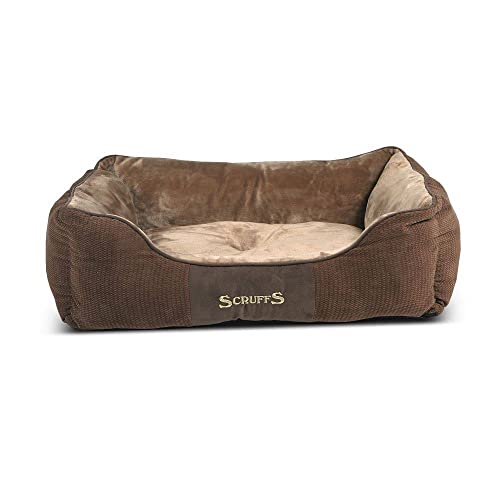 Coperani | Hundebett | Hundeschlafplatz | 40 x 50 cm | Polyester | Braun | Weich | Haustierbett | Hochwertig | Robust von Coperani LIEBLINGSSACHEN FÜR IHR TIER