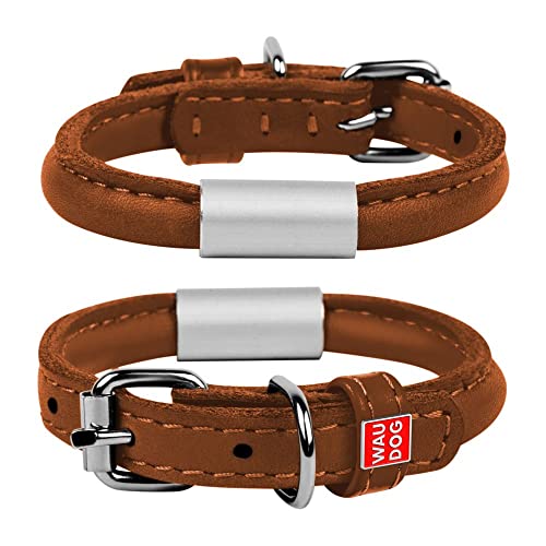 Coperani | Hundehalsband | Halsumfang: 33-41 cm | Leder | Braun | Mit Adressenschild | Soft| Robust | Hochwertig Coperani | Hundehalsband | Halsumfang: 33-41 cm | Leder | Braun | Mit Adressenschild | Soft| Robust | Hochwertig von Coperani LIEBLINGSSACHEN FÜR IHR TIER