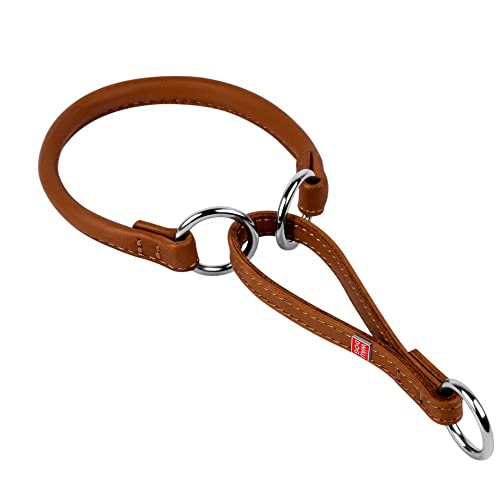 Coperani | Hundehalsband | Trainingshalsband | Halsumfang: 32-40 cm | Leder | Braun | Mit Edelstahl | Rund | Weiches Material | Stabil | Hochwertig | Pflegeleicht Coperani | Hundehalsband | Trainingshalsband | Halsumfang: 32-40 cm | Leder | Braun | Mit Edelstahl | Rund | Weiches Material | Stabil | Hochwertig | Pflegeleicht von Coperani LIEBLINGSSACHEN FÜR IHR TIER