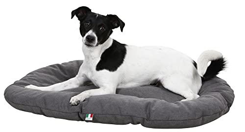 Coperani | Hundekissen | Grau | 80 x 54 x 9 cm | hochwertiger Canvasstoff Coperani | Hundekissen | Grau | 80 x 54 x 9 cm | hochwertiger Canvasstoff von Coperani LIEBLINGSSACHEN FÜR IHR TIER