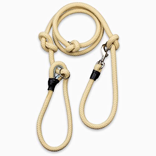 Coperani | Moxonleine MILOW | 2-Fach verstellbar, 125-190 cm | Edelstahlbeschläge Zugstopp | Beige | Retrieverleine | Hundeleine | Tauleine Coperani | Moxonleine MILOW | 2-Fach verstellbar, 125-190 cm | Edelstahlbeschläge Zugstopp | Beige | Retrieverleine | Hundeleine | Tauleine von Coperani LIEBLINGSSACHEN FÜR IHR TIER