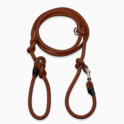 Coperani | Moxonleine BALOU | 2-Fach verstellbar, 125-190 cm | Knoten Zugstopp | Hellbraun | Retrieverleine | Hundeleine | Tauleine Coperani | Moxonleine BALOU | 2-Fach verstellbar, 125-190 cm | Knoten Zugstopp | Hellbraun | Retrieverleine | Hundeleine | Tauleine von Coperani LIEBLINGSSACHEN FÜR IHR TIER