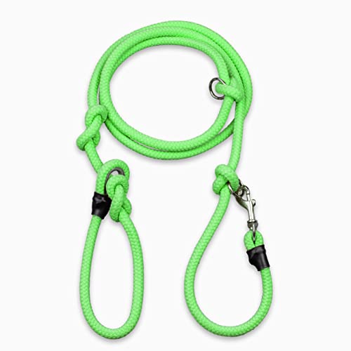 Coperani | Moxonleine BALOU | 2-Fach verstellbar, 125-190 cm | Knoten Zugstopp | Hellgrün | Retrieverleine | Hundeleine | Tauleine Coperani | Moxonleine BALOU | 2-Fach verstellbar, 125-190 cm | Knoten Zugstopp | Hellgrün | Retrieverleine | Hundeleine | Tauleine von Coperani LIEBLINGSSACHEN FÜR IHR TIER
