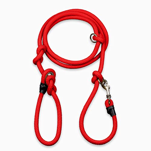 Coperani | Moxonleine BALOU | 2-Fach verstellbar, 125-190 cm | Knoten Zugstopp | Rot | Retrieverleine | Hundeleine | Tauleine Coperani | Moxonleine BALOU | 2-Fach verstellbar, 125-190 cm | Knoten Zugstopp | Rot | Retrieverleine | Hundeleine | Tauleine von Coperani LIEBLINGSSACHEN FÜR IHR TIER