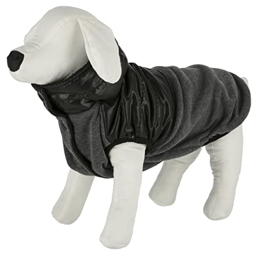 Coperani | Hundemantel | Grau Schwarz | Größe M | Sportlicher Mantel für kalte Tage von Coperani LIEBLINGSSACHEN FÜR IHR TIER