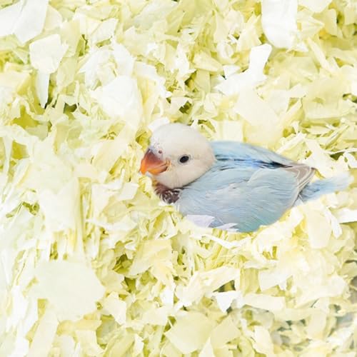 Copfeu Kleintiereinstreu, gemütliches Nistmaterial für Vögel, Baumwollpapier, verbessert die Brutumgebung, geringe Staubgeruchskontrolle für Vögel, Papageien, Sittiche, Meerschweinchen, Kaninchen Copfeu Kleintiereinstreu, gemütliches Nistmaterial für Vögel, Baumwollpapier, verbessert die Brutumgebung, geringe Staubgeruchskontrolle für Vögel, Papageien, Sittiche, Meerschweinchen, Kaninchen von Copfeu