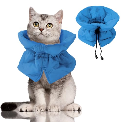 Weiches Katzenhalsband, Kätzchenkegel zur Genesung – verstellbare, leichte elisabethanische Halsband-Alternative Weiches Katzenhalsband, Kätzchenkegel zur Genesung – verstellbare, leichte elisabethanische Halsband-Alternative von Coppthinktu