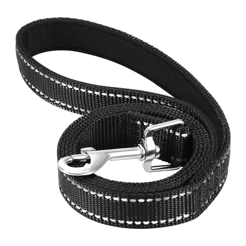Reflektierende Hundeleine, Hundeleinen für kleine und mittelgroße Hunde, Nylon-Trainingsleine, doppelseitig reflektierend, Trainingsleinen mit Metallverschlüssen Reflektierende Hundeleine, Hundeleinen für kleine und mittelgroße Hunde, Nylon-Trainingsleine, doppelseitig reflektierend, Trainingsleinen mit Metallverschlüssen von Coptiner