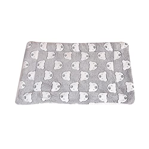 Corlidea Katzenbett Tierbett und Winter verdicktes Haustierbett Bequeme Schlafunterlage für Katzen und Hunde Blaue Haustierbox (B 30x40cm) von Corlidea