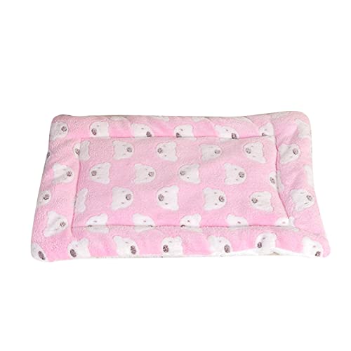 Corlidea Katzenbett Tierbett und Winter verdicktes Haustierbett Bequeme Schlafunterlage für Katzen und Hunde Blaue Haustierbox (D 30x40cm) von Corlidea