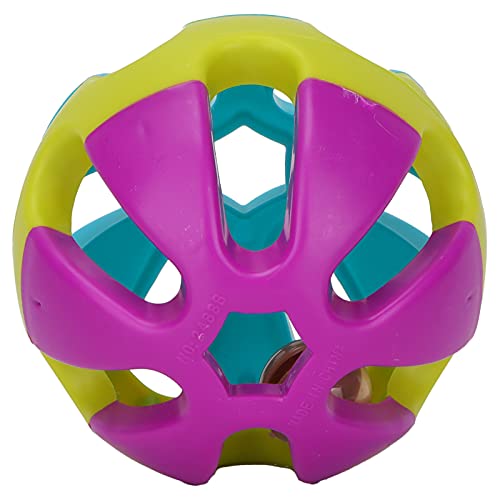 Cornesty Katzenjagdrassel aus Kunststoff, Interaktives Spielzeug, Fangball mit Glocke, Heimtierbedarf für Verspielte Katzen Cornesty Katzenjagdrassel aus Kunststoff, Interaktives Spielzeug, Fangball mit Glocke, Heimtierbedarf für Verspielte Katzen von Cornesty