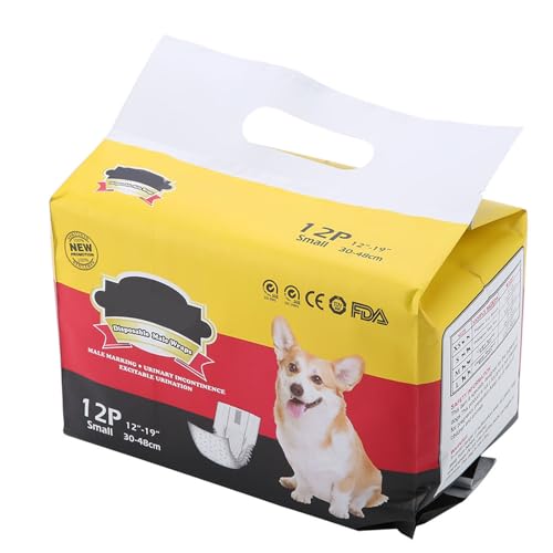 Cornesty Männliche Hundewelpen-Bauchwickel, Windelwindel, Physiologische Hose für Männliche Hunde, Blaues Knochenmuster, Atmungsaktiv, Weiches Material, Niedlich, Schön, XS, S, M, L, Cornesty Männliche Hundewelpen-Bauchwickel, Windelwindel, Physiologische Hose für Männliche Hunde, Blaues Knochenmuster, Atmungsaktiv, Weiches Material, Niedlich, Schön, XS, S, M, L, von Cornesty