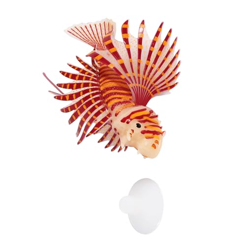 Künstliche Feuerfisch-Aquarium-Dekoration, Leuchtende Simulation, Tierornamente für Aquarien, Lebendige Atmosphäre, Blau, Rot, Schwarz, Lila, Umweltfreundliches Silikonmaterial Künstliche Feuerfisch-Aquarium-Dekoration, Leuchtende Simulation, Tierornamente für Aquarien, Lebendige Atmosphäre, Blau, Rot, Schwarz, Lila, Umweltfreundliches Silikonmaterial von Cornesty