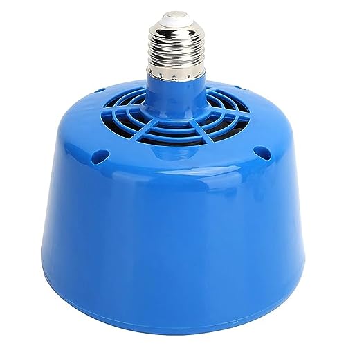 Correa 1 Stück Heizlampe, Warmluftlampe, Reptilien-Isolierlampe, Intelligente Konstante Temperatur für Brütende Haustiere (Blau) von Correa